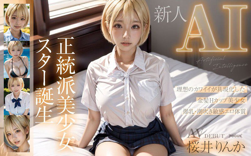 ดู JAV AIFOCS-002 Rinka Sakurai น้องใหม่ AI กำเนิดดาราสาวสวยสุดคลาสสิค บลอนด์ ไม่เซ็นเซอร์ - JAV UNCEN